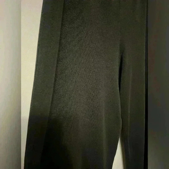 Misook Black Jersey Knit Type Pants Size Small - Picture 4 of 4